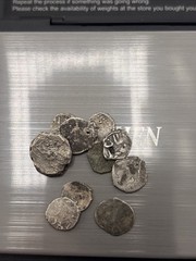 Islamic Silver Ottoman And IIkhanid Akce Fals, Job Lot, 11, 4.7g, Fine/Very Fine