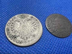 Lot 3 Holy Roman Empire Coins 1730 Lubeck 8 Schilling Silver 1796 Swiss Bern#856