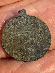 Islamic Sultanate Palembang 1700-1820 Rare Tin Pitis from Recent Hoard CF69