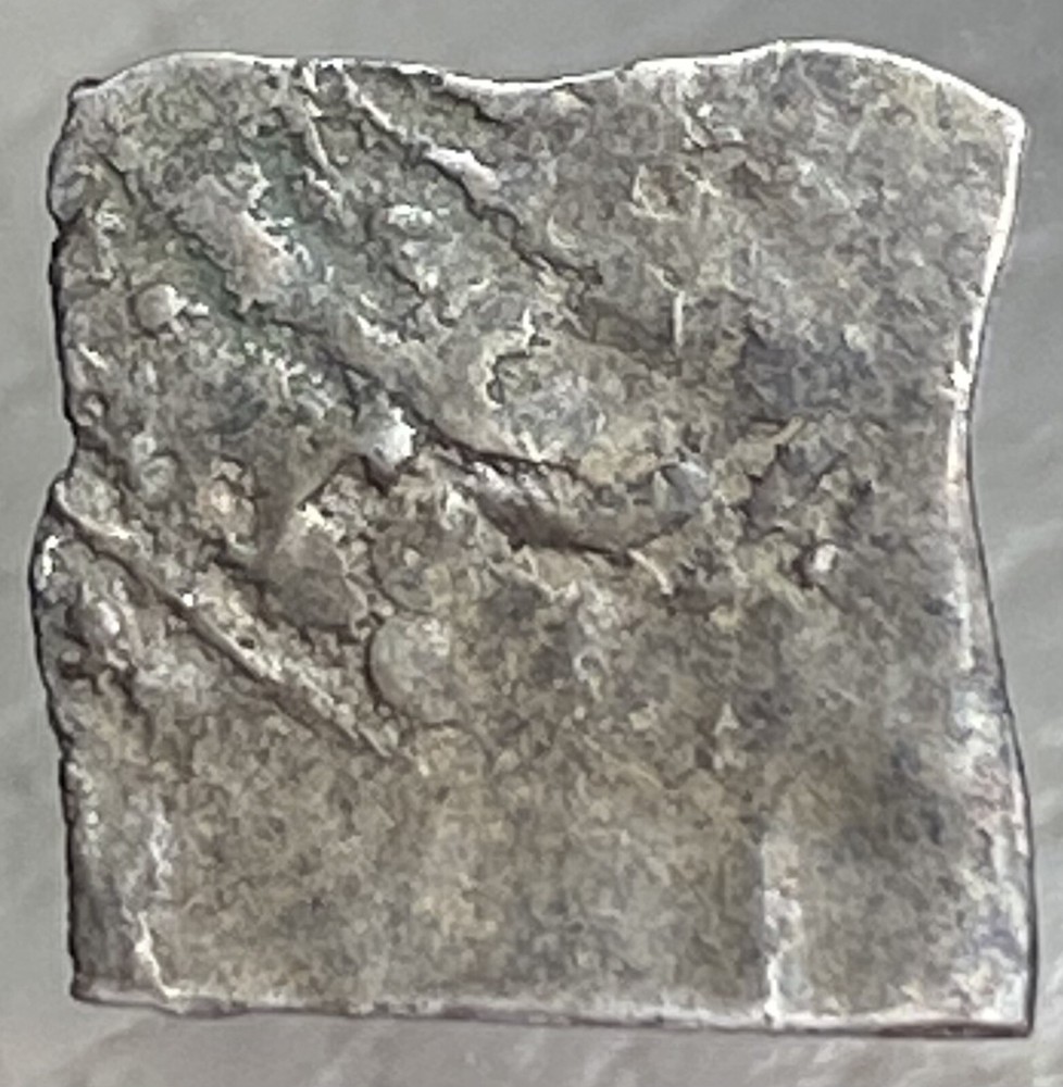 1121-1286 Coin Almohad Caliphate Silver Crown of Aragon Medieval Christian Era