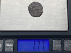 Rarest Antique 17th-18th Centuries Crimean Khanate Original Copper Coin Beshlyk
