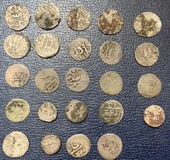 Qasimid (Zaydi Imams) Silver Dirham al-Mahdi Muhammad 1697-1718 A-1141 Lot Of 24