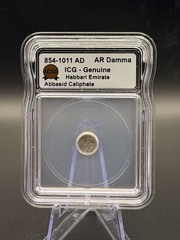 Silver Damma 854-1011 AD Habbari Emirate Abbasid Caliphate Certified lot of (5)