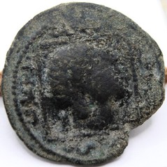Artuqids of Mardin | Quth al-Din II-Ghazi II | AE Dirhem | Imitating Constantine