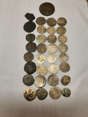 islamic ottoman silver bronze coin