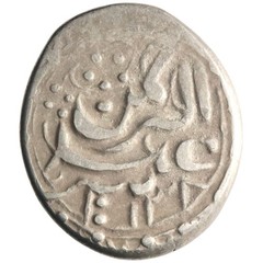 Barakzai: ‘Abd al-Rahman (1880-1901), silver qiran (4.55g), Hrat mint, AH 1308 (