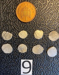 Islamic silver AKCE coins/Random Ottoman Empire 15th Century Rare genuine x8